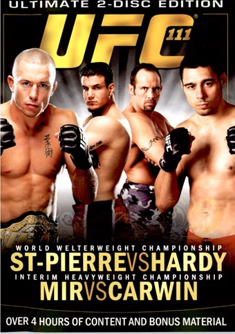 Rent UFC 111: St-Pierre Vs Hardy (Disc 01) DVD