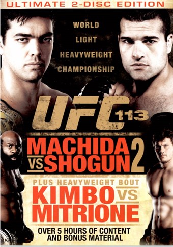 Rent UFC 113: Machida Vs Shogun (Disc 01) DVD