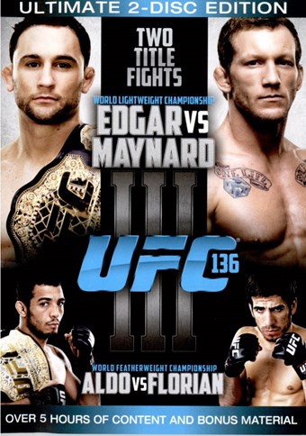 Rent UFC 136: Edgar Vs Maynard (Disc 01) DVD