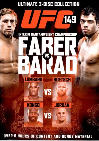 Rent UFC 149: Faber Vs Barao (Disc 01) DVD