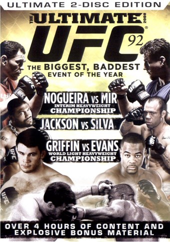 Rent UFC 92: The Ultimate 2008 (Disc 01) DVD