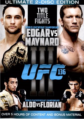 Rent UFC 136: Edgar Vs Maynard (Disc 02) DVD